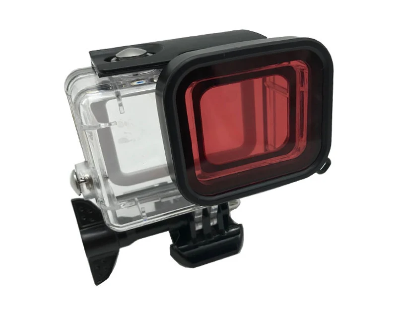 40 м подводный водонепроницаемый корпус с фильтром для дайвинга для GoPro Hero 7 белый/серебристый защитный корпус для Go Pro Аксессуары