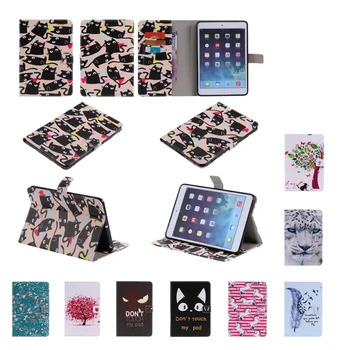 

Children's pattern Smart Leather Case cover For ipad Mini 1 mini2 mini3 tablet with Magnetic Auto Wake Up Sleep card slot cover