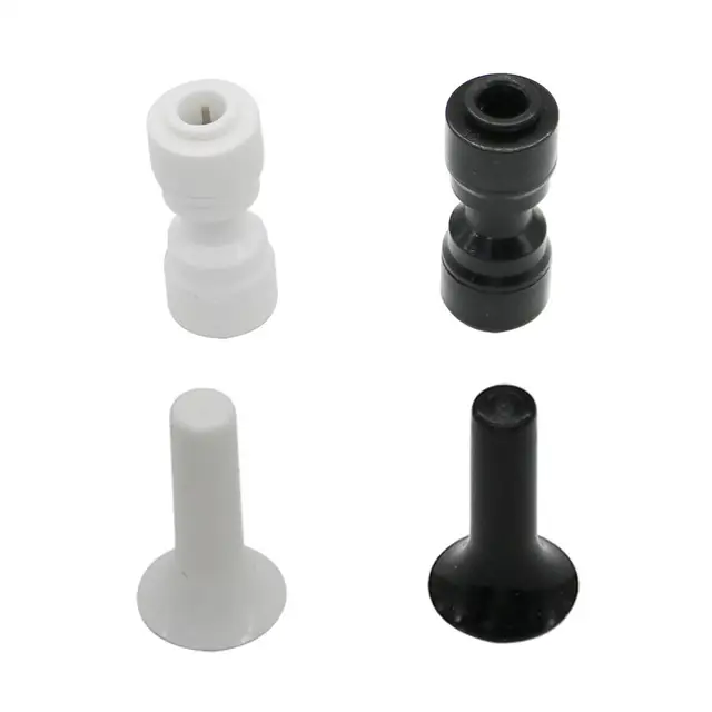 1/4 "Nincs Csat Csúszászár Gyors Csatlakozók Alacsony Nyomású Ködös Fúvókák Rendszercsatlakozó Adapterek Fekete Fehér Színű Opcionális 5Db - Image 4