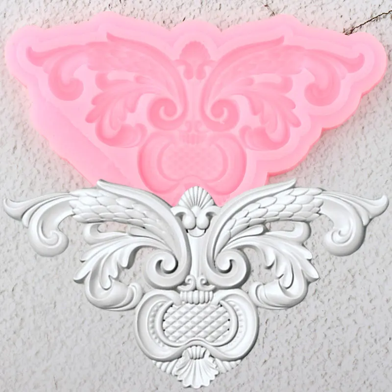 Mujiang Sugarcraft Angel Baby Border силиконовые формы помадка для кекса Форма торт декоративное устройство для шоколада формы для мастики