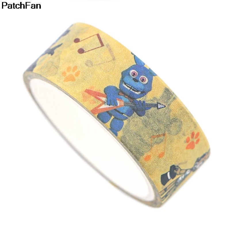 20 шт./лот Patchfan Five Nights at Freddy Сделай Сам Скрапбукинг липкий клей Васи бумага маскирующая лента печатные наклейки A2597