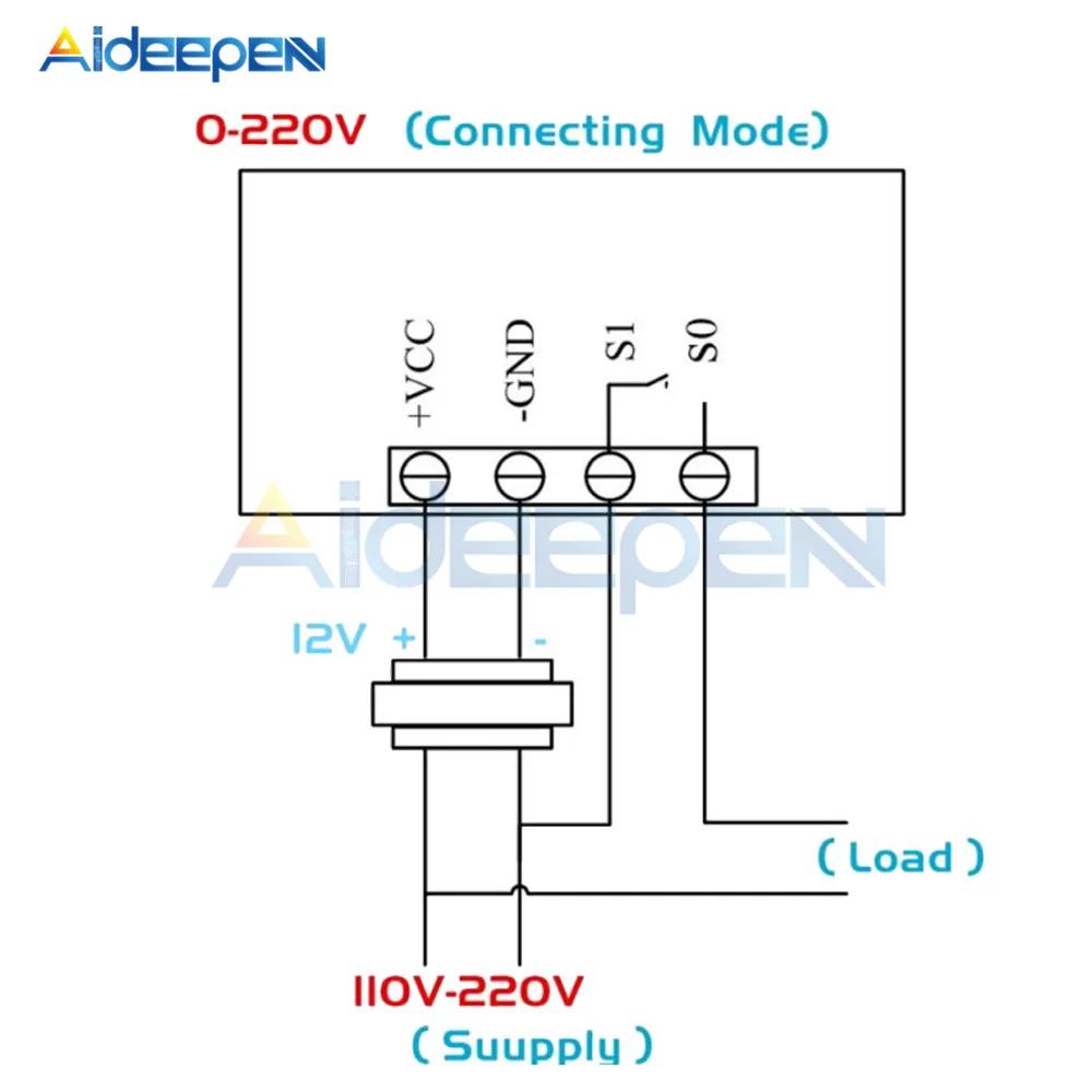 Digital Temperature Controller Digital Thermostat DC 5V 12V 24V 110V 220V AC Digital Temperature Controller-60~500 Degree K-type M6 Probe Thermocouple Sensor Embedded Thermostat