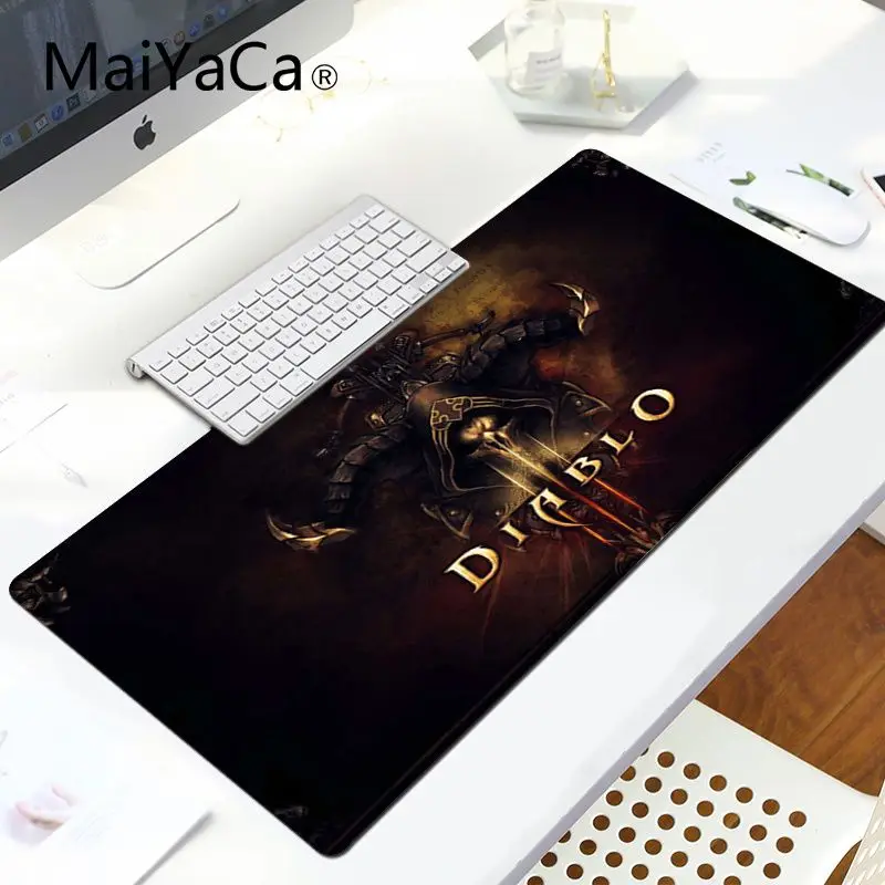 MaiYaCa высокое качество Diablo III игровой коврик для мыши для ноутбука игровой коврик для мыши - Цвет: LockEdge 30X90cm