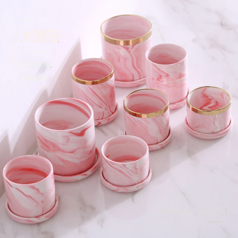 Rose Accent Decor Pepe Ceramic Pot Small Rose Accent Decor Pepe Ceramic Pot Small