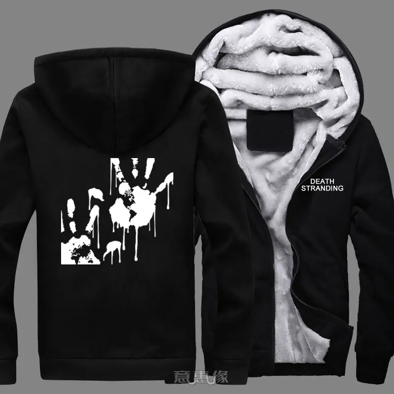 31 Новинка, зимние куртки, пальто, Death Stranding, толстовка с капюшоном для игры, толстый мужской кардиган на молнии, толстовки - Цвет: 31