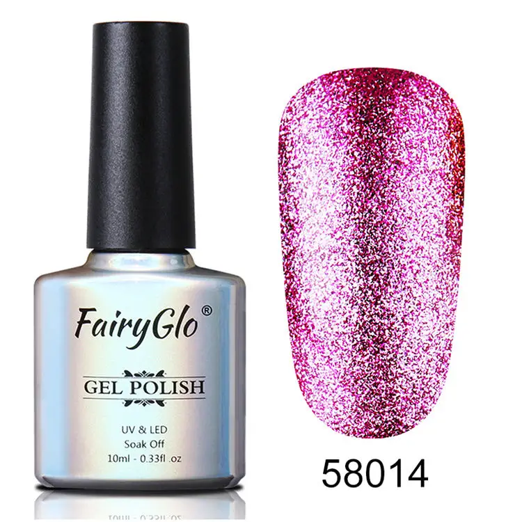 BJJ58014 FairyGlo 10 мл Платиновый Гель-лак для ногтей впитывающий блеск Гибридный лак Полупостоянный эмалированный лак для нейл-арта Маникюр для гелей - Цвет: BJJ58014