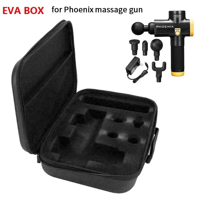Коробка EVA для массажного пистолета мышц Phoenix массажер глубоких тканей