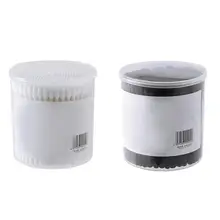 400 шт косметические ватные палочки тампон палочка хлопковая палочка деревянная медицинская косметика для детей и взрослых Черный Белый