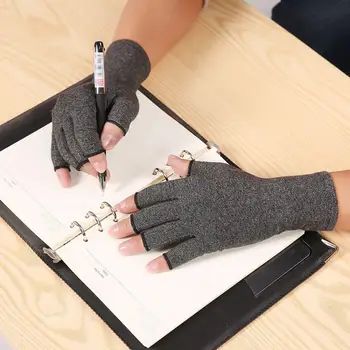 

Sport Gloves Dispensing Hemp Arthritis Pressure Gloves Riding Glove Physiotherapy Cotton Grey Rehabilitation Accessories