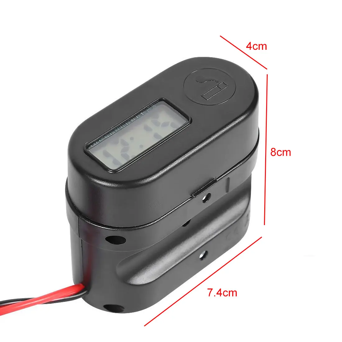 Дисплей времени DC12V 24V 3.1A мотоцикл Водонепроницаемый прикуриватель usb многофункциональное зарядное устройство для мобильного телефона Напряжение