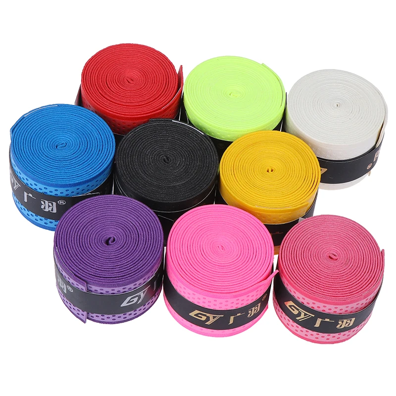Anti-skid Sweat Absorbed Wraps Taps Badminton Grips Dry Tennis Racket Grip Racquet Vibration Overgrip Sweatband Hot Sports