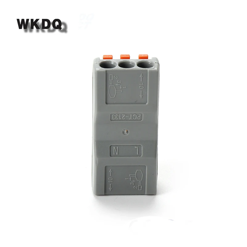 222-423 Push In Connector Compact wire Wiring Connector Terminal Block  Fast plastic terminator terminal block Connectors 20pcs
