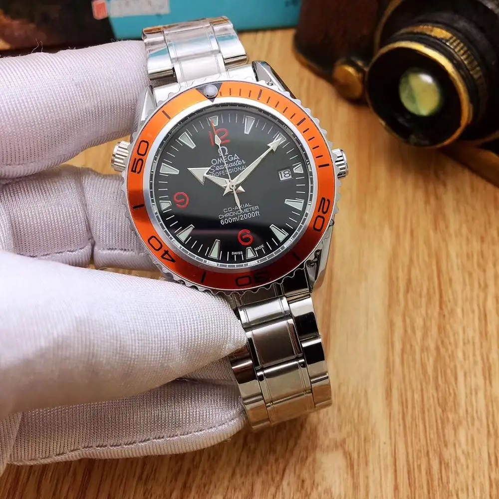 

Omega- men's quartz watch strap watches fashion classic Men wristwatch women and men watch gift orders1302
