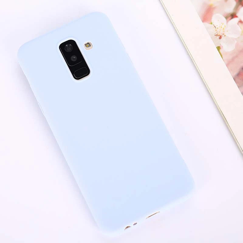 Мягкий чехол для Samsung Galaxy A10 A20 A30 A40 A50 A60 A70 M10 M20 A20E S10 S8 S9 Plus S7 S6 edge S10e матовый