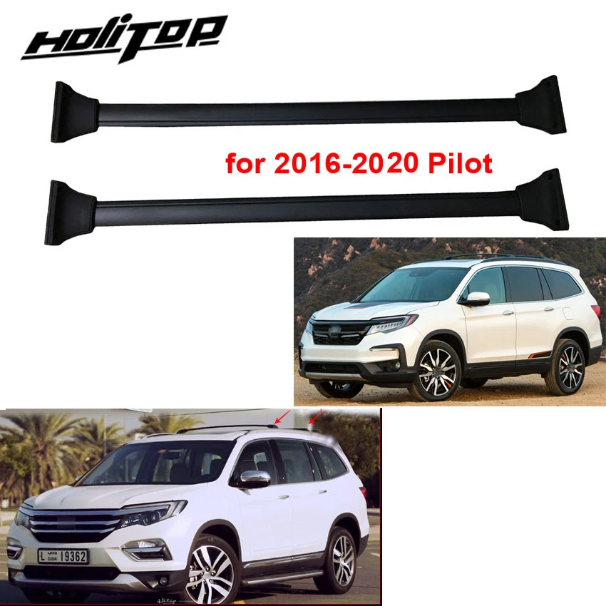 Лидер продаж новейшая поперечная рейка на крышу для Honda new Pilot 2016-2020 нержавеющая