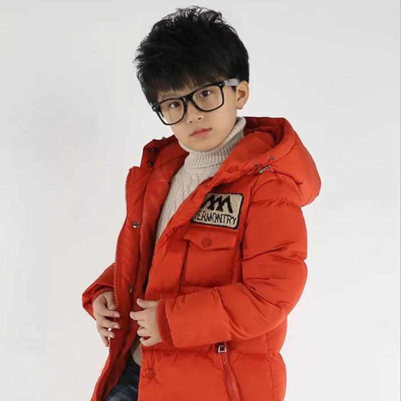 Детское пальто, осенне-зимняя куртка для мальчиков, детская одежда, верхняя одежда с капюшоном, одежда для маленьких мальчиков - Цвет: Photo Color