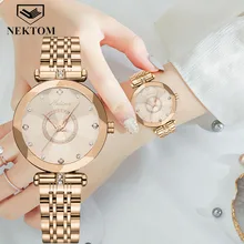 

2021 New Rose Gold Women Watch Business Quartz Watch Ladies Top Brand Luxury Female Wrist Watch Girl Clock Relogio Feminin