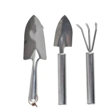 Портативный Маленький Многофункциональный лопатка из нержавеющей стали для украшения сада, набор ручных инструментов завод садовая лопата, грабли мастерок