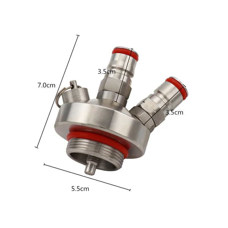 304 нержавеющая сталь мини бочонок кран диспенсер с 1" пивной шланг трубка для мини ремесло пиво Ворчун доморощенное копье
