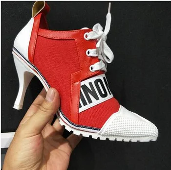 

YEELOCA European High Heels m002 New Arrival Korean Version Candy Color High heel 8CM Female Shoes Cross-tied KZ0255
