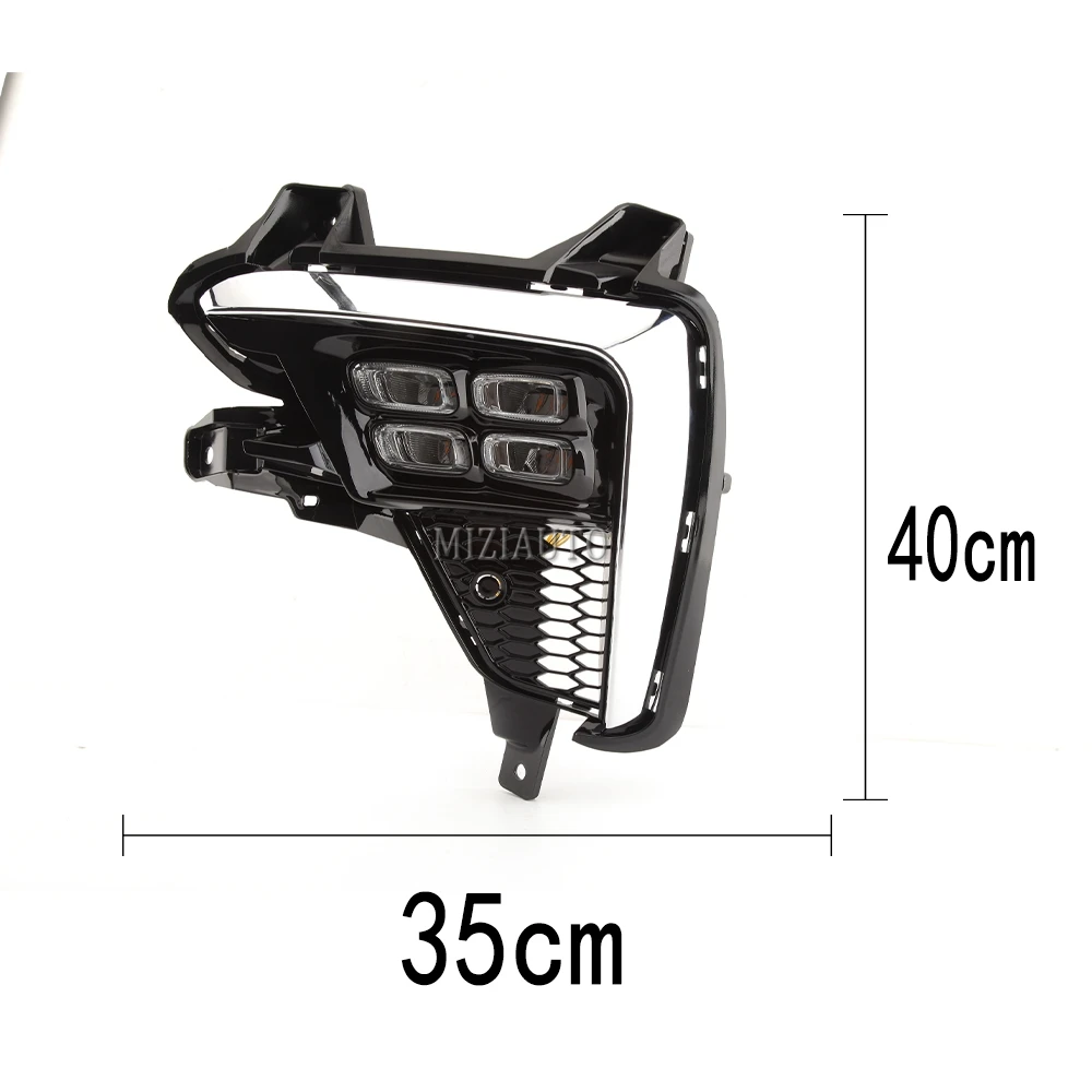 2Pcs LED Daytime Running Light For Kia K3 Cerato 2018 2019 2020 Flowing Turn Signal Relay 12V Car DRL Fog Lamp foglights