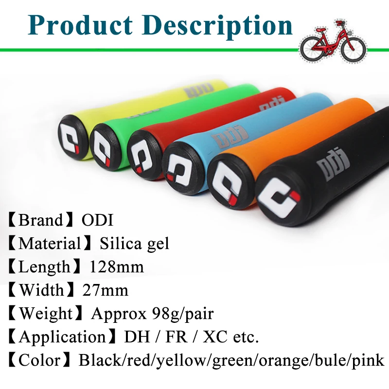 1 пара ручные Грипсы для горных велосипедов|Упоры рук на руль велосипеда| |