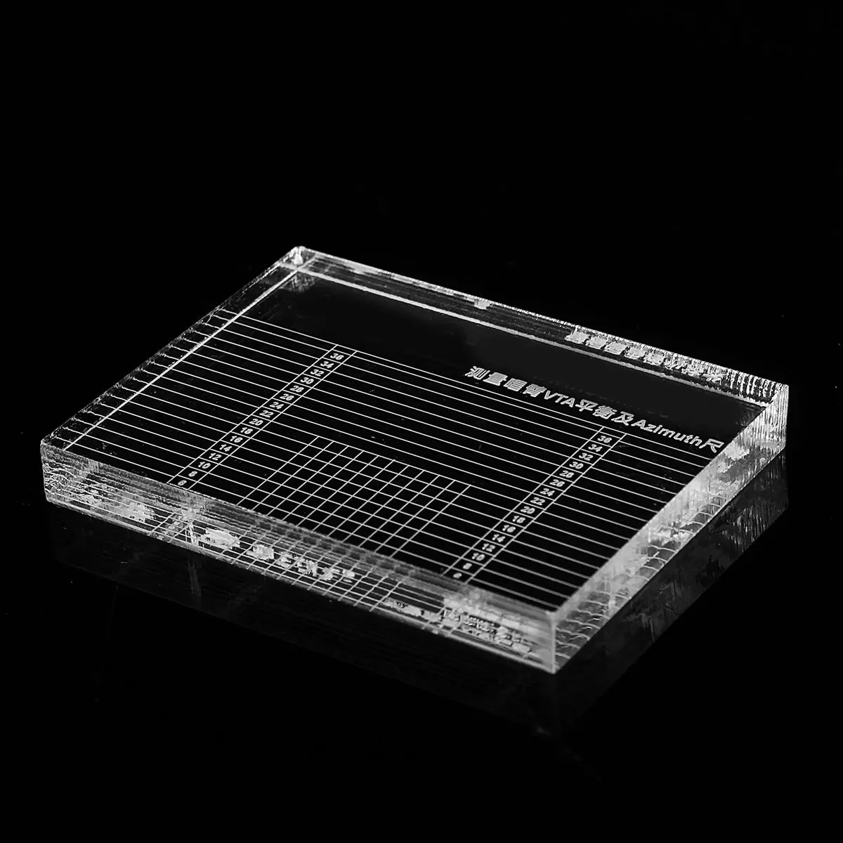 LP проигрыватель виниловых пластинок измерительный Phono тонарм VTA/картридж азимут линейка баланс картридж азимут линейка головная повязка проигрыватель