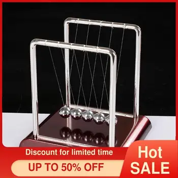 

Square Newton cradle creative permanent machine instrument collision ball elastic home decoration