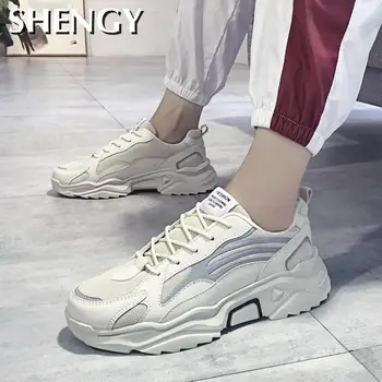 

2020 Men's Shoes Casual Men's Outdoor Sports Shoes Fashion White Shoes Breathable Zapatillas Hombre Sapato Masculino Hot Sale