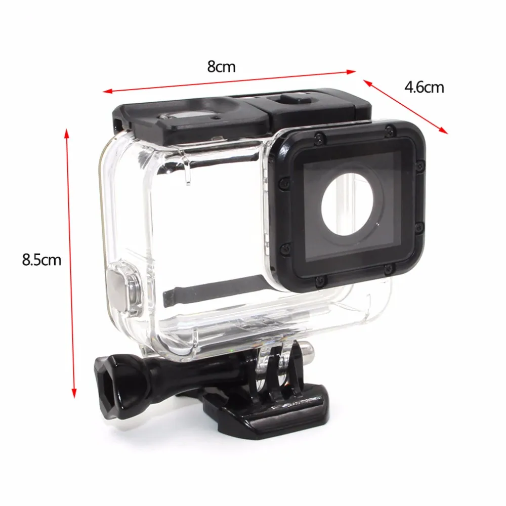 Для GoPro Hero5 45M водонепроницаемый чехол для подводной съемки защитный корпус коробка для GoPro 5 черный аксессуары