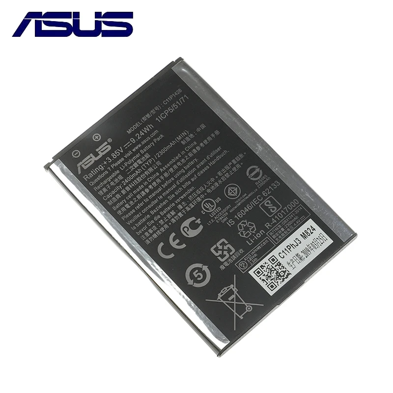 Аккумулятор C11P1428 для Asus ZE500kl Zenfone 2 Laser ZE500KG Z00ED 2400 мАч полная емкость Модель аккумулятора телефона