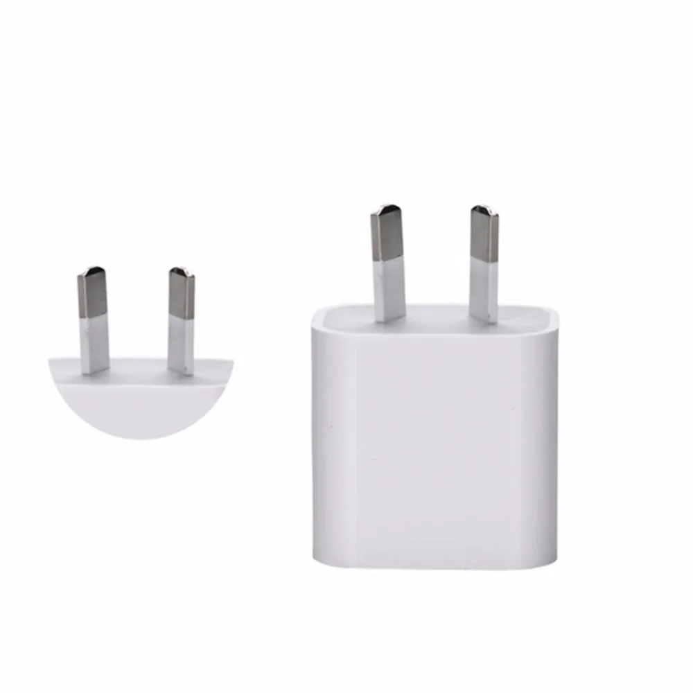 AU Plug 2 порта USB зарядное устройство 5 В 2A настенный адаптер питания мобильный телефон микро данных Зарядка планшет портативный