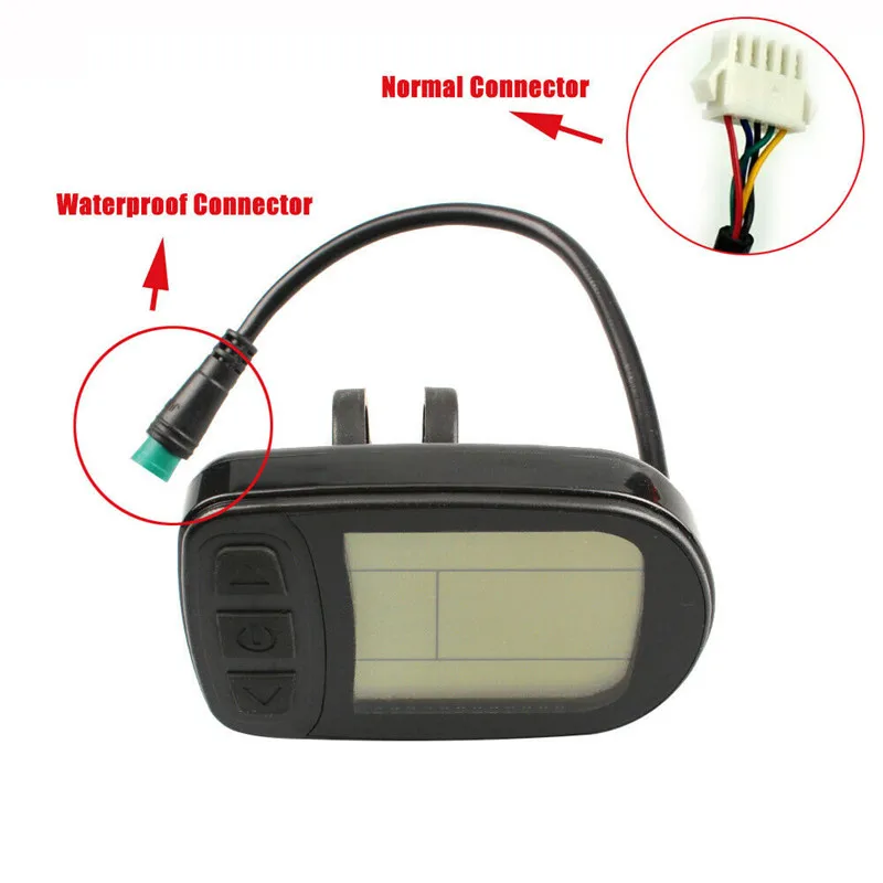 

Ebike KT-LCD5 LCD Display Meter Panel for KT Series Controllers 36/48V KT Lcd5 Lcd Display 1 X Meter Display for Electric Bike