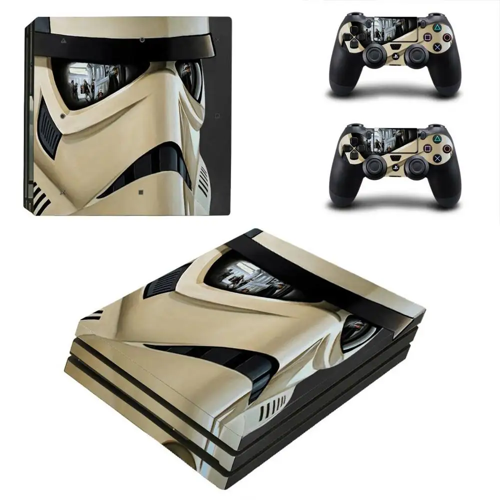 Звездные войны PS4 Pro наклейка s Play station 4 кожа Наклейка Обложка для playstation 4 PS4 Pro консоль и контроллер Скины Виниловые - Цвет: YSP4P-0212