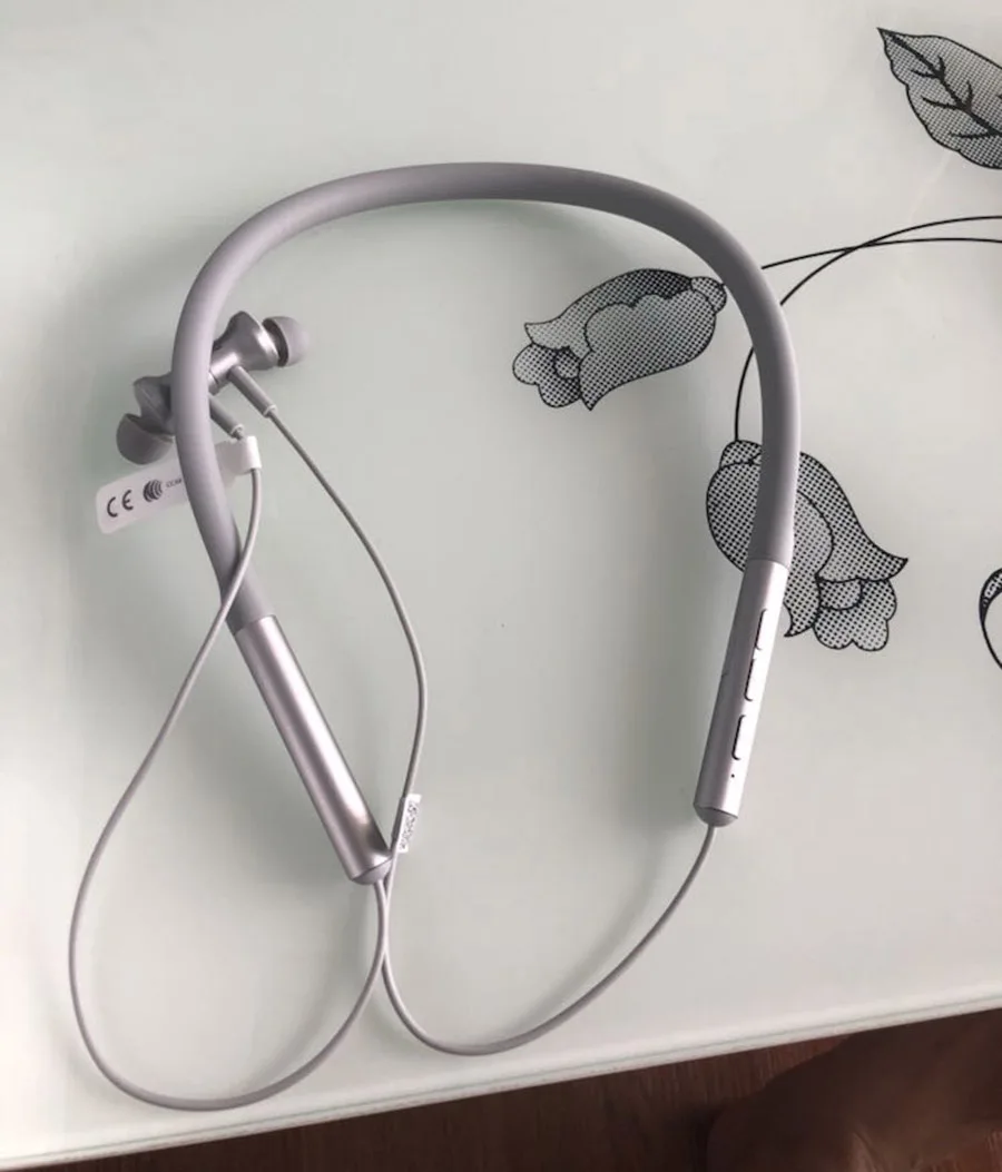 Оригинальные Xiaomi mi наушники с Bluetooth и шейным ремешком, беспроводные наушники Apt-x Hybrid Dual Cell с mi c Bluetooth 4,1 AAC Advanced Audio Coding