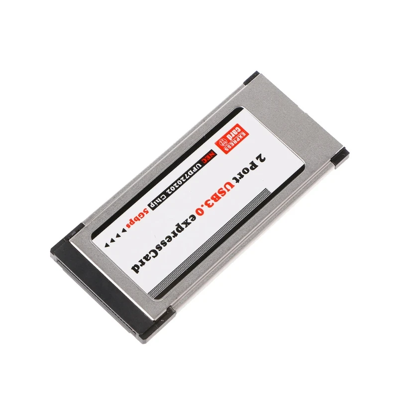 

PCI-E PCI Express To 2 Port USB 3.0 34 mm Expresscard Card Converter Adapter