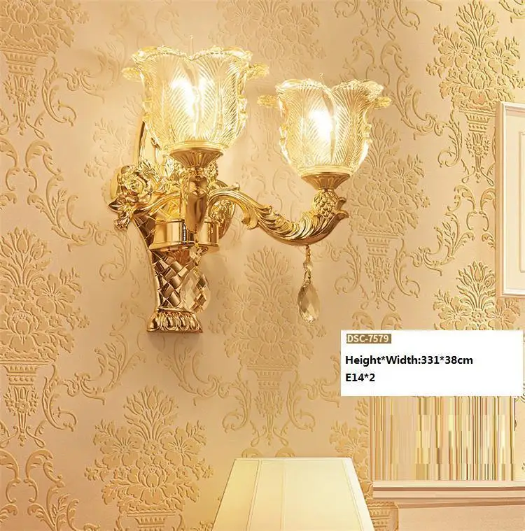Бра Wandlampe зеркало Cama Lampara De Interior Aplique Luz Pared аппликация Murale Wandlamp Хрустальный потолочный светильник настенный светильник для спальни