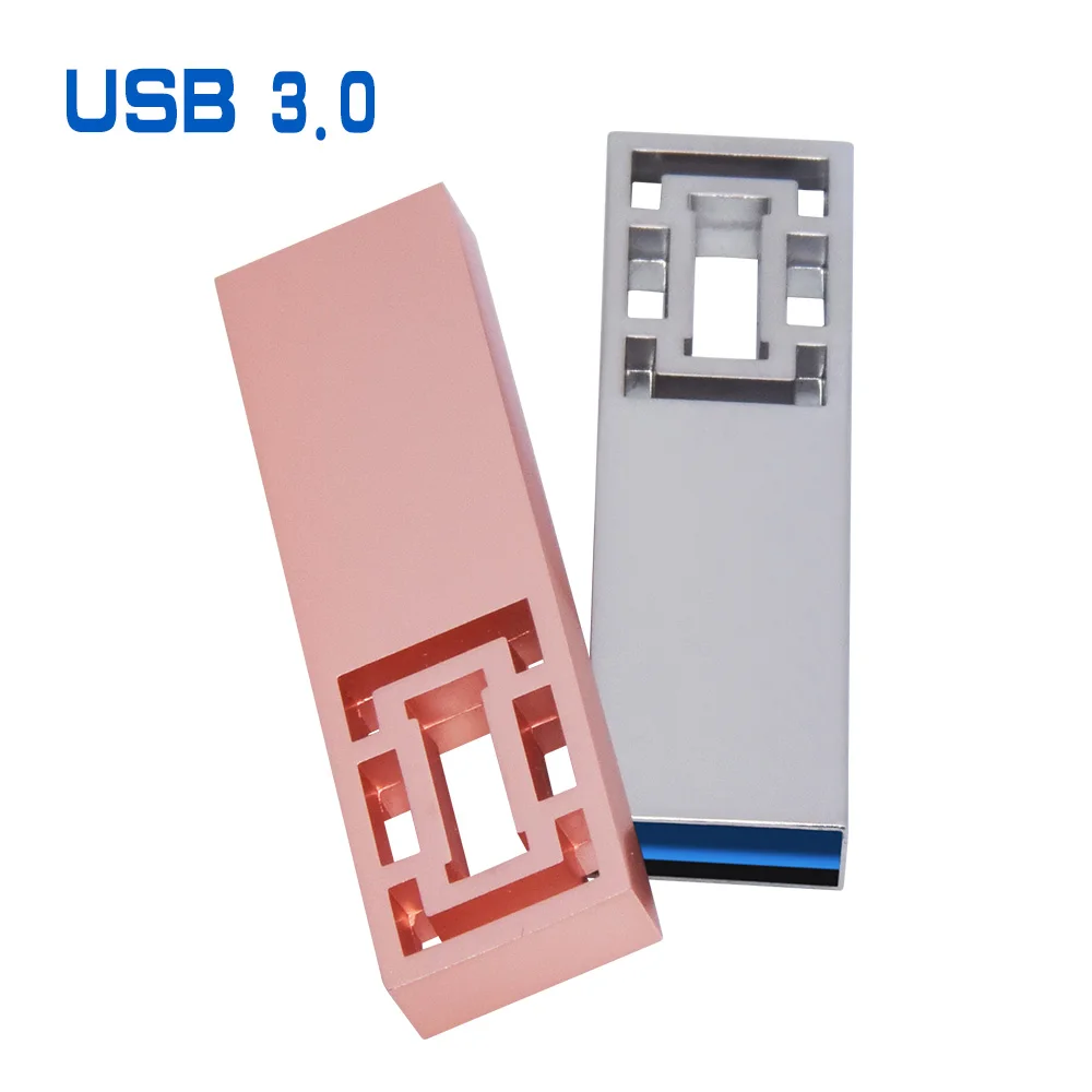 Более 10 шт. бесплатный логотип) металлическая решетка окна USB флэш-накопитель 3,0 8GB16GB мини-флешки 32GB 64GB 128GB компьютерная карта памяти подарки