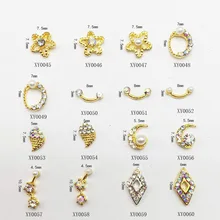 Маникюр сплав аксессуар украшение ногтей маникюр лук искусственные корона с алмазами ювелирные изделия напрямую от производителя продажи