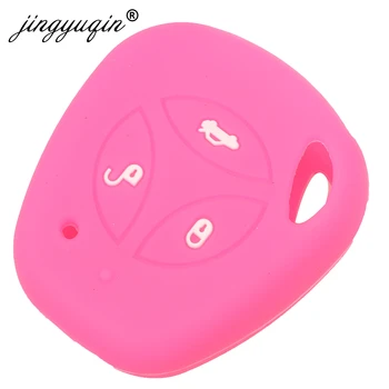 Keyforkess custodia portachiavi in gomma siliconica per Lada Largus 4X4 Kalina Granta Priora custodia protettiva in Gel di silice morbido - Jingyuqin custodia portachiavi in gomma siliconica per Lada Largus 4X4 Kalina Granta Priora custodia protettiva