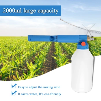 

2000ml Snow Foam Lance Irrigation Sprayer Foam Nozzle Car Cleaning Foam Hose Spray Outdoor Pressure Washer Lance Water Bottle