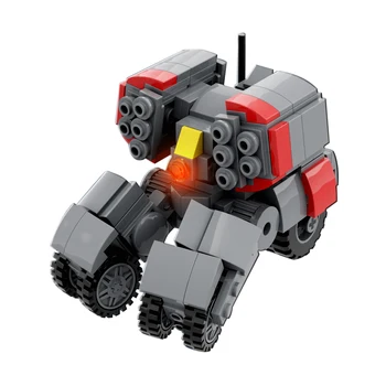

192Pcs MOC Tornado Missile Car Bricks Model Small Particles Building Block Educational Toy Blocks Assembly Toys Children Gifts