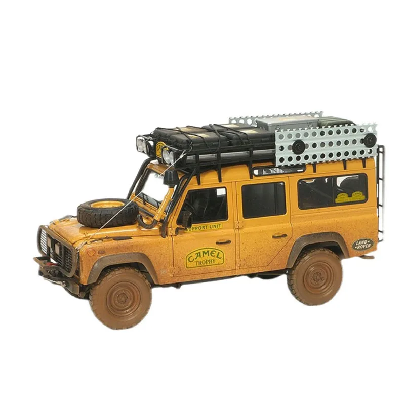 Масштаб 1:18 Defender 1993 Малайзия 110 грязная версия модель автомобиля металлическая