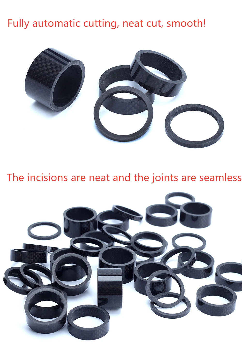 ENTRETOISE DE CASQUE De Vélo Outil De Vélo Léger Pour Tige De 1-1/8