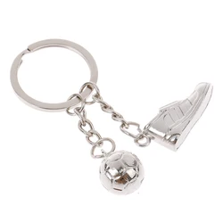 Football Badge Football Sport Hanging Chain Soccer Shoes Football Metal Chain