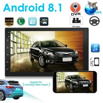 

2020 Hot 2Din 7Inch Car Android 8.1 Player Quad Core 1+16G Car Stereo Gps Wifi Wireless Mp5 Fm Player Usb Aux