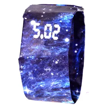 

Men women Waterproof Tyvek Paper Strap LED watch Digital Watches Sport Watch Relogio Feminino couples Watch Men women Student