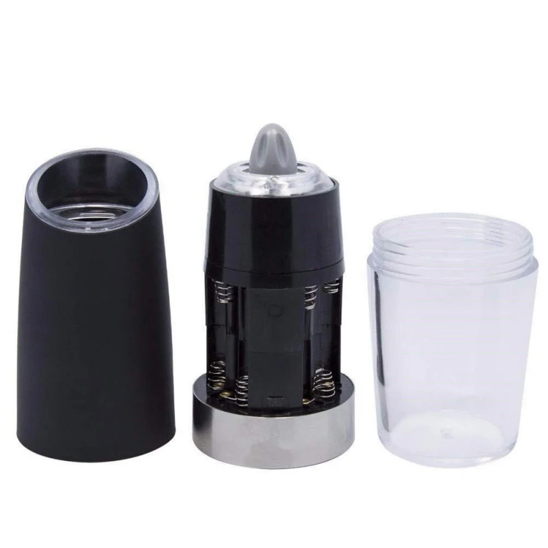 1PC Stainless Steel Electric Salt and Pepper Grinder Mill for Different Cooked Food For Grinder Spice Sauce Grinder Pepper Mill
