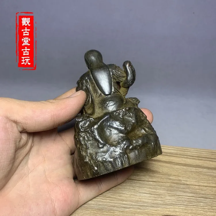 Изысканные Бронзовый резьба основатель Zhenwu император