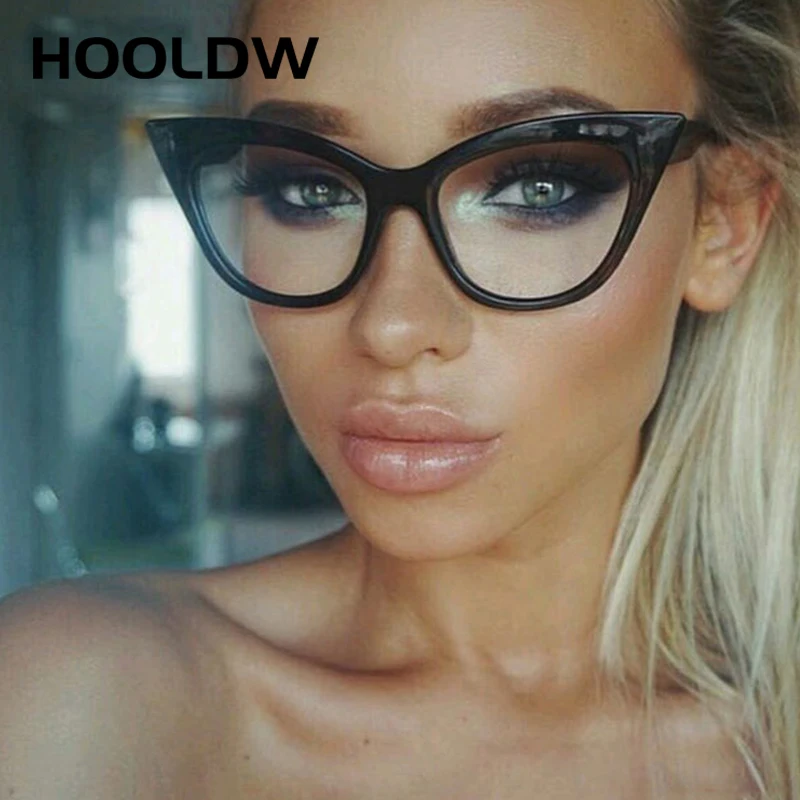 Cat Eye Glasses Frame Women Brand Designer Cat eye Optical Eyeglasses Ladies Fashion Retro Clear Eyewear eyeglasses frames eyeglass frames optical glasses